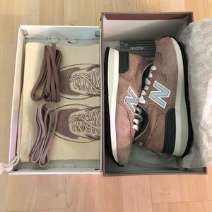 Kith x New Balance 990v1 Mauve / Dusty Rose M990KT1 Size 4.5